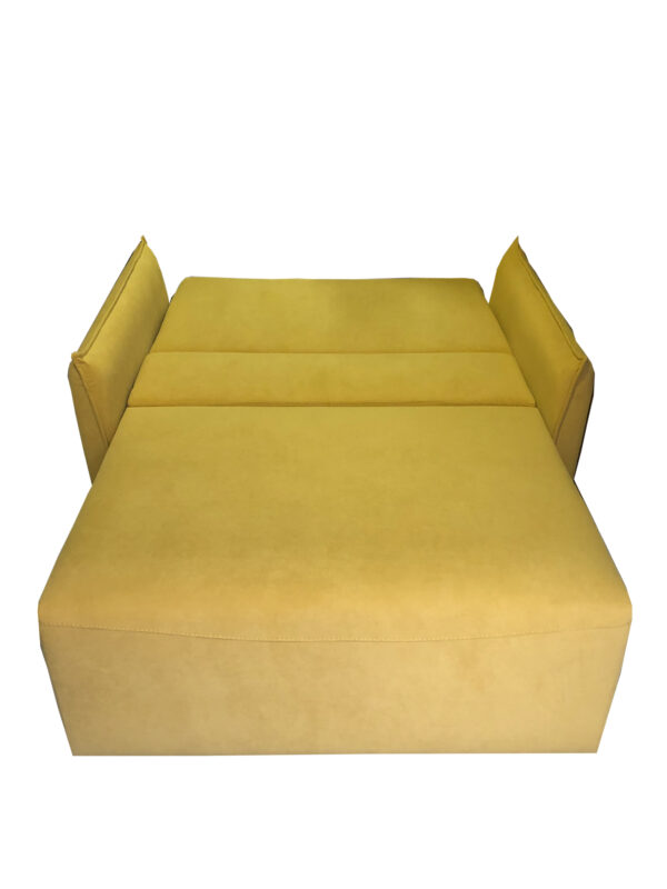 DK-160-yellow-kr Диван кровать Киото желтый велюр