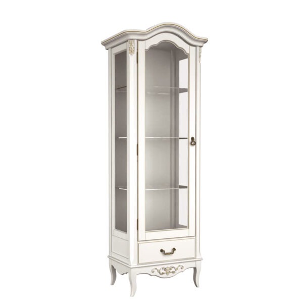 GW-602-G GW-602-L Витрина для гостиной левая слоновая кость RAL 9010