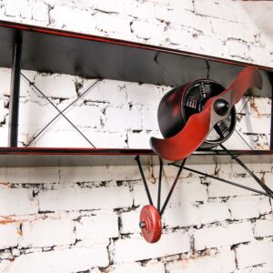 Air2 Черная книжная полка Самолет