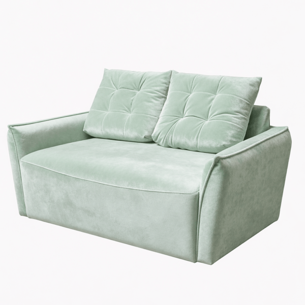 DK-160-mint Диван-кровать Киото Мята светло бирюзовый велюр