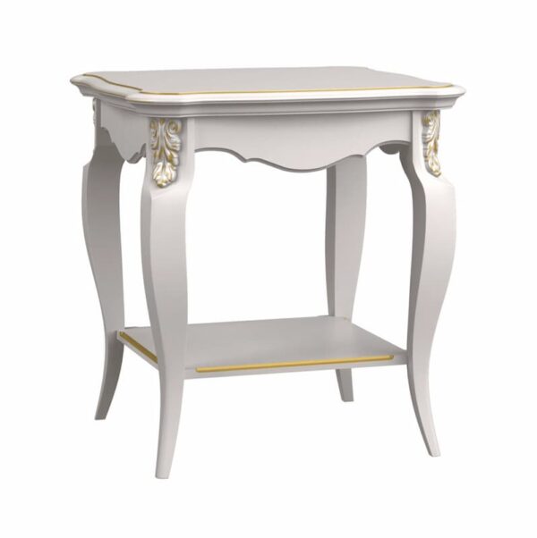GW-101 GW-101 Стол журнальный квадратный слоновая кость RAL 9010